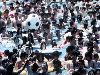 Crowded Swimming Pool